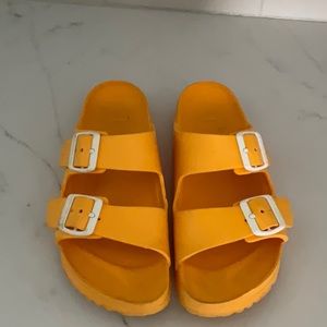 Birkenstock Yellow Sandals